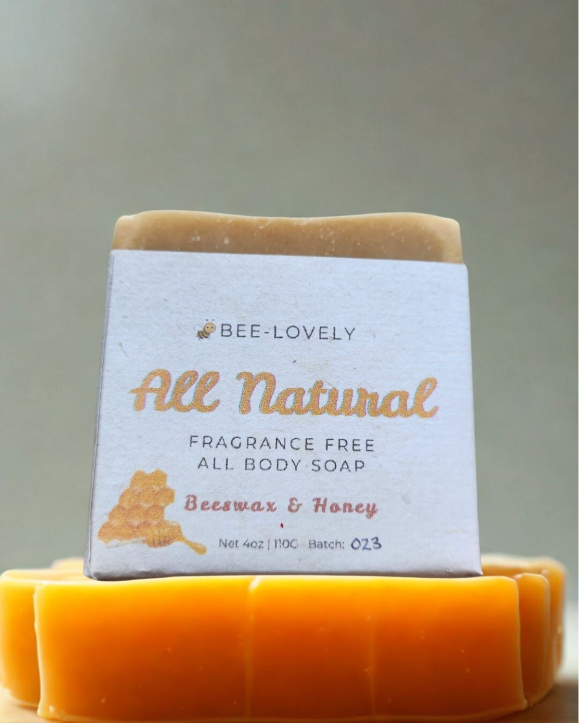 All Natural (unscented) pure Beeswax & Honey