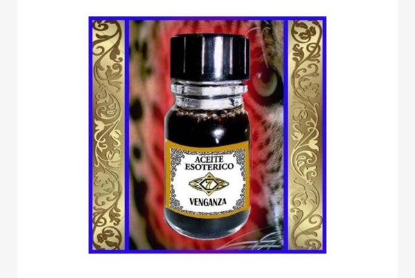 Aceite esotérico venganza