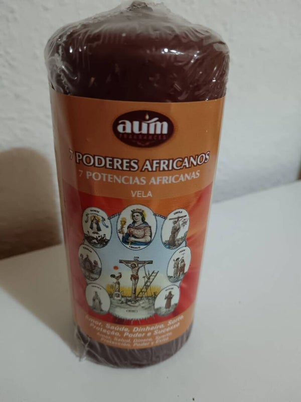 Velón 7 poderes africanos