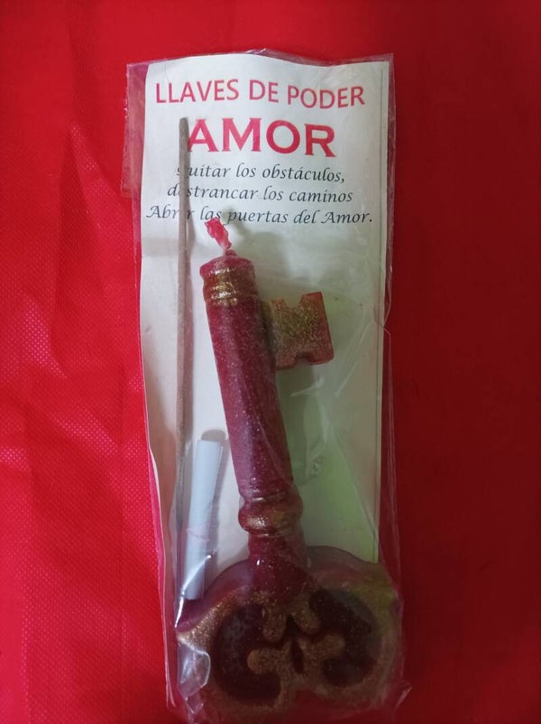 Velón llave del amor