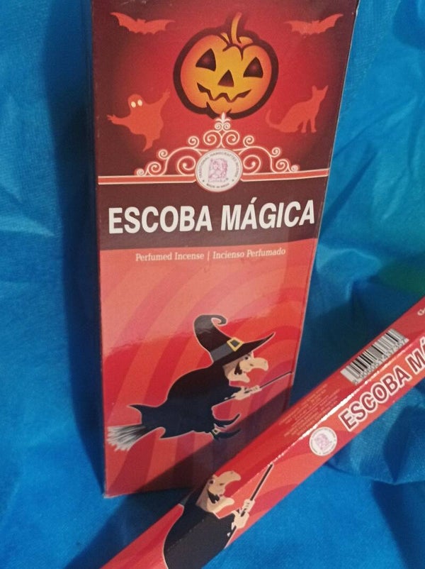 Incienso escoba de Bruja