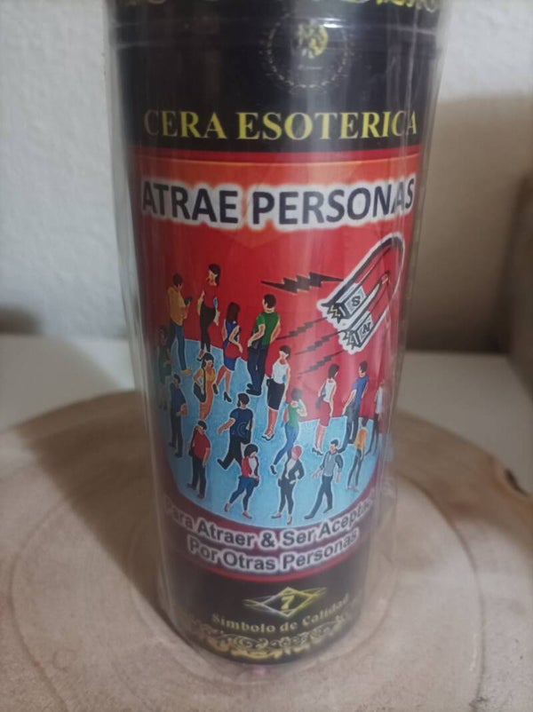 Velón de fluido atrae personas