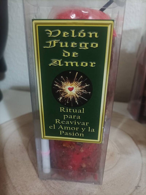 Velón fuego de Amor