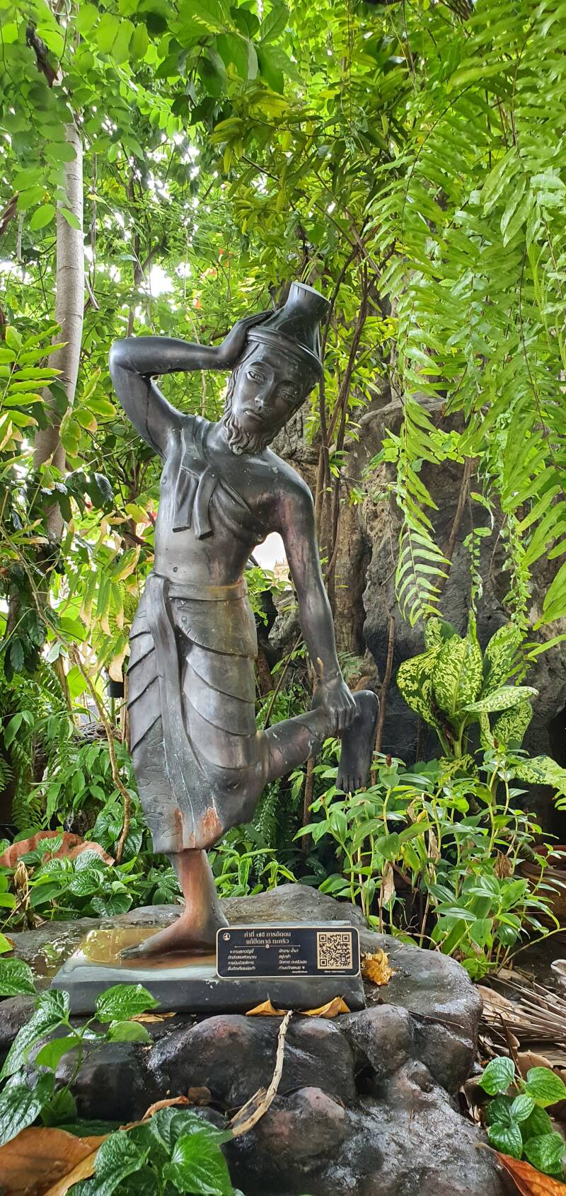 Skulptur aus dem Wat Pho in Bangkok