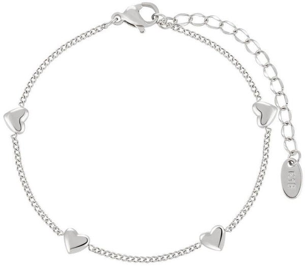 Armband hart zilver