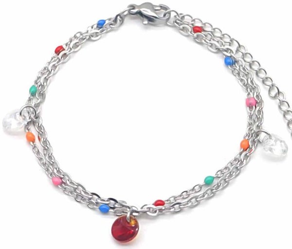 Armband bedels zilver