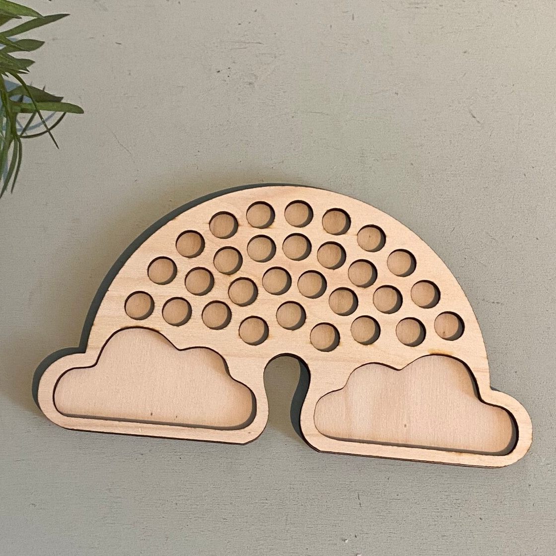 Speelframe regenboog