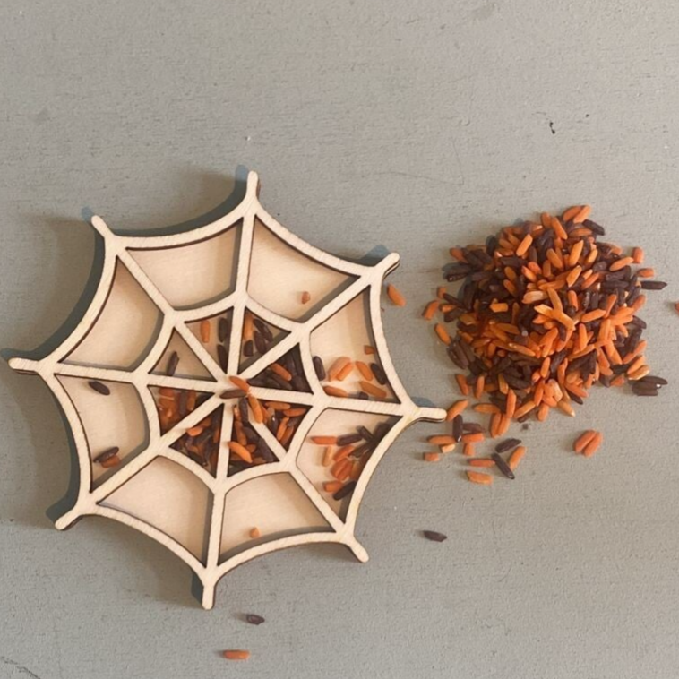 Mini frame spinnenweb