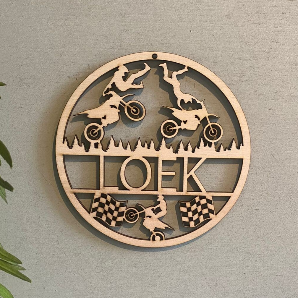 Naamcirkel motorcross