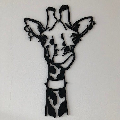 Muurdecoratie Giraf