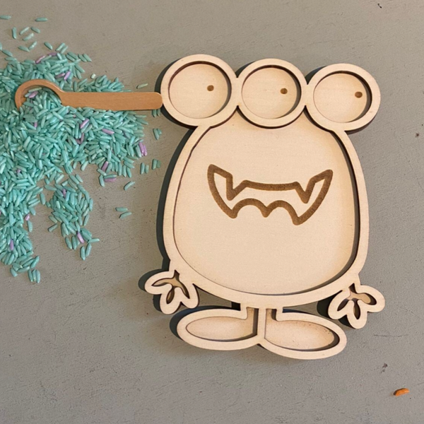 Speelframe monster 3 ogen