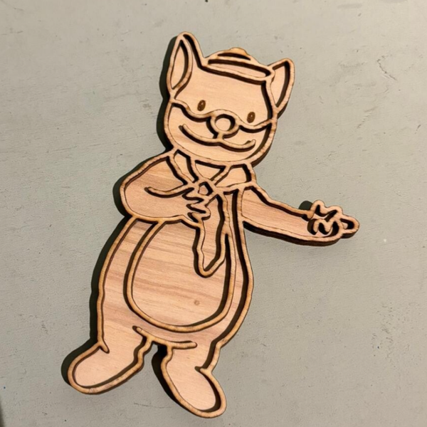 Houtje met een foutje Eekhoorn