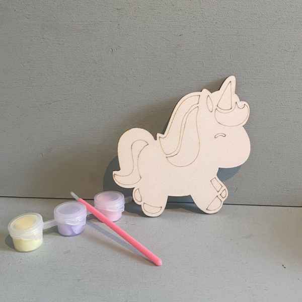 Unicorn verf setje