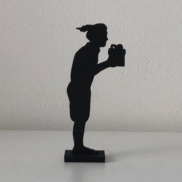 Pietje met cadeautje