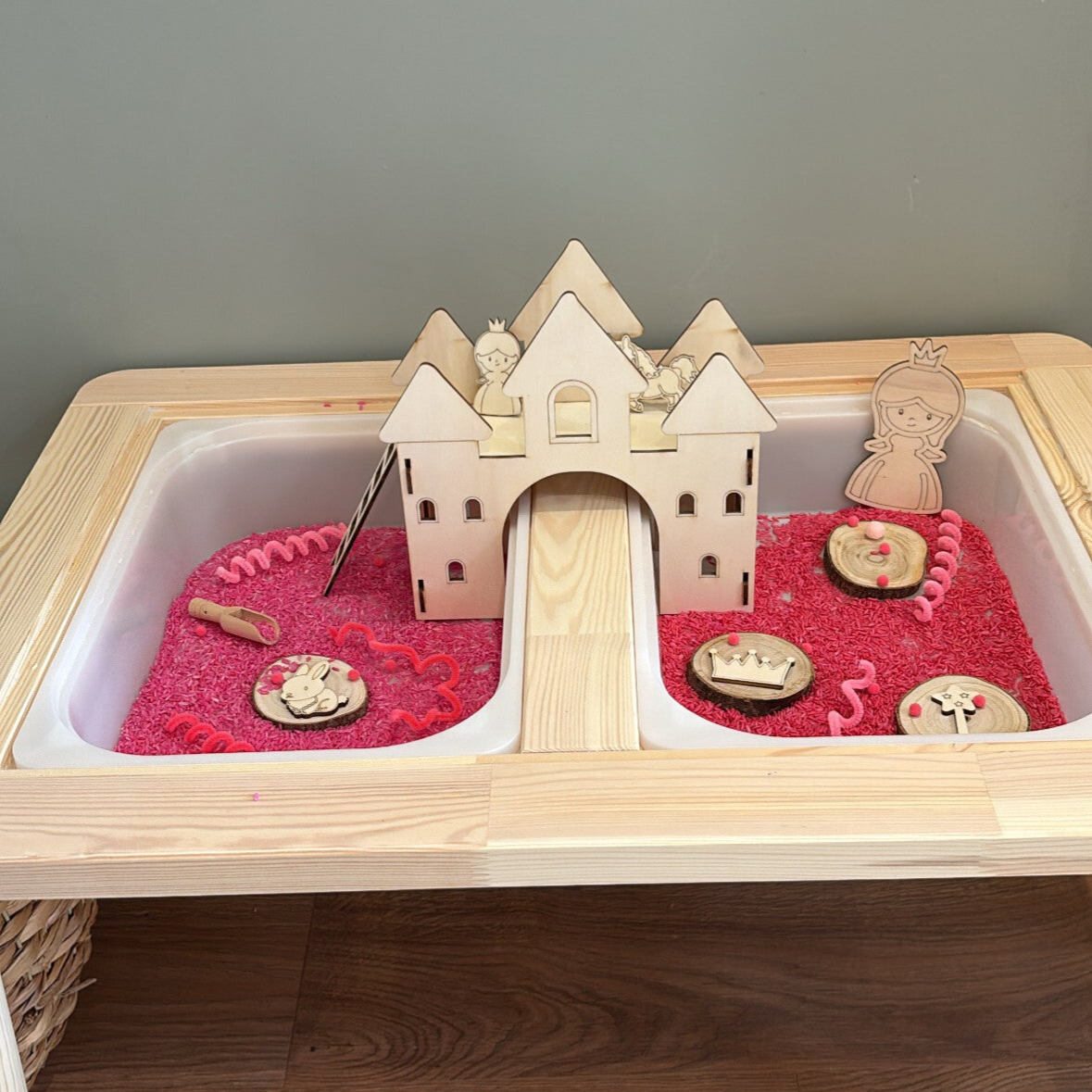 Prinsessen kasteel 3d trofast