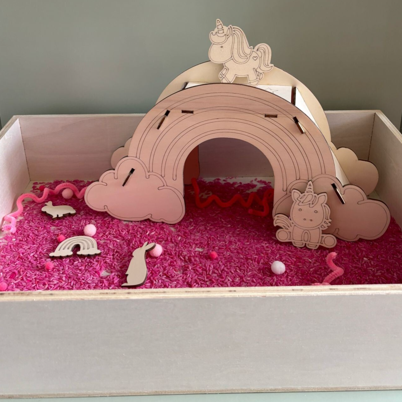 Regenboog 3d trofast