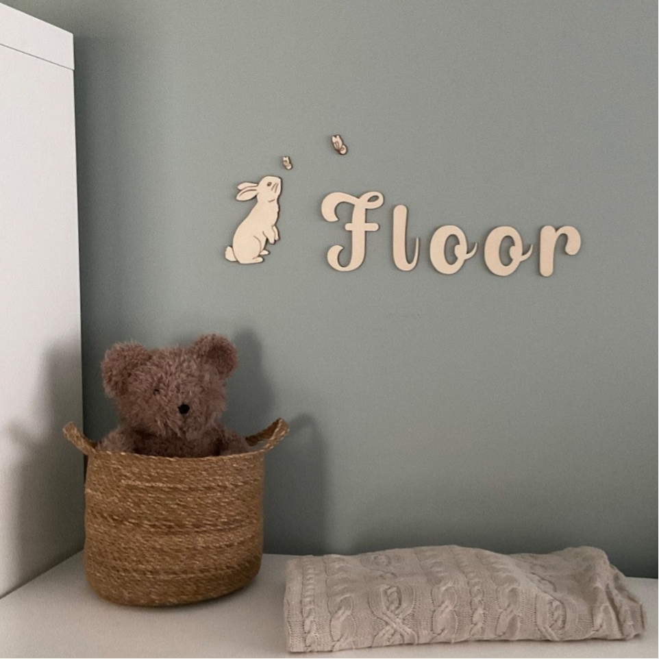 Houten figuur konijn