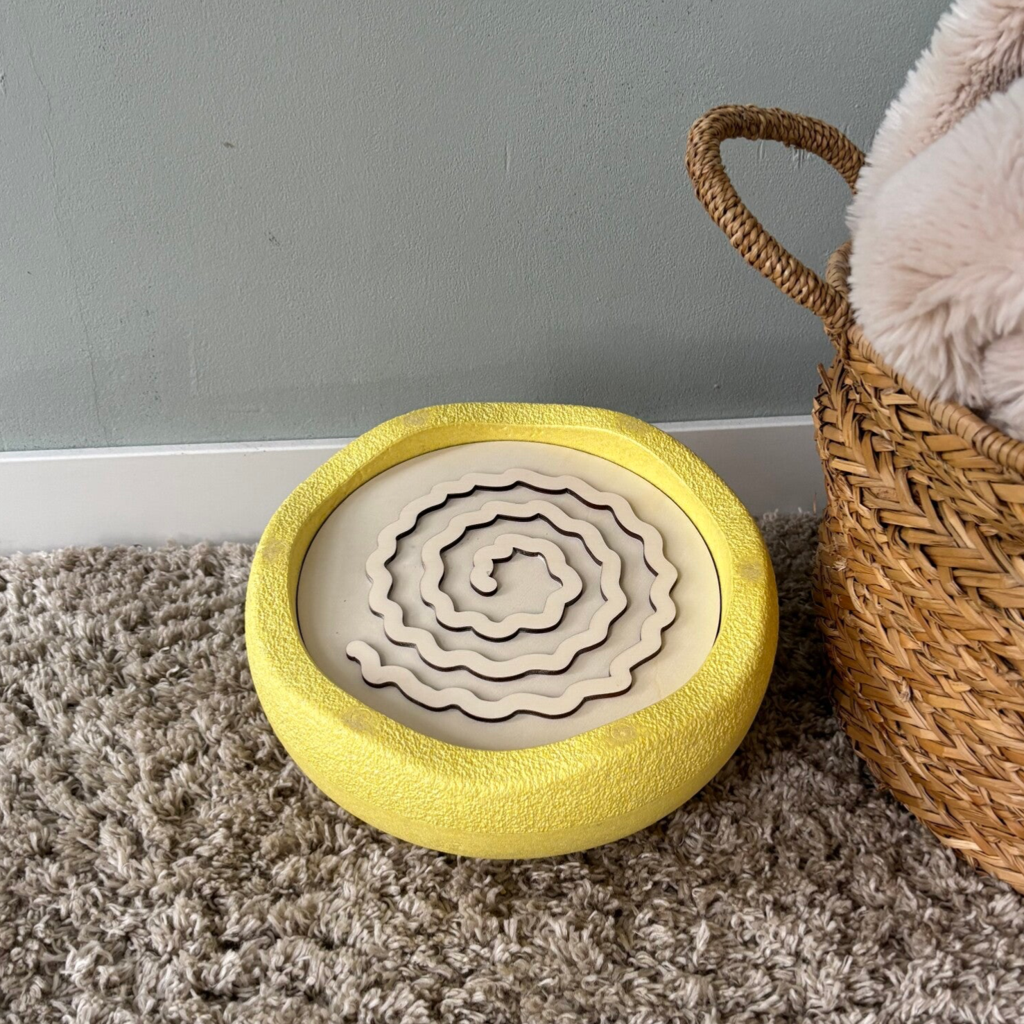 Inleg stapelstein spiraal wave