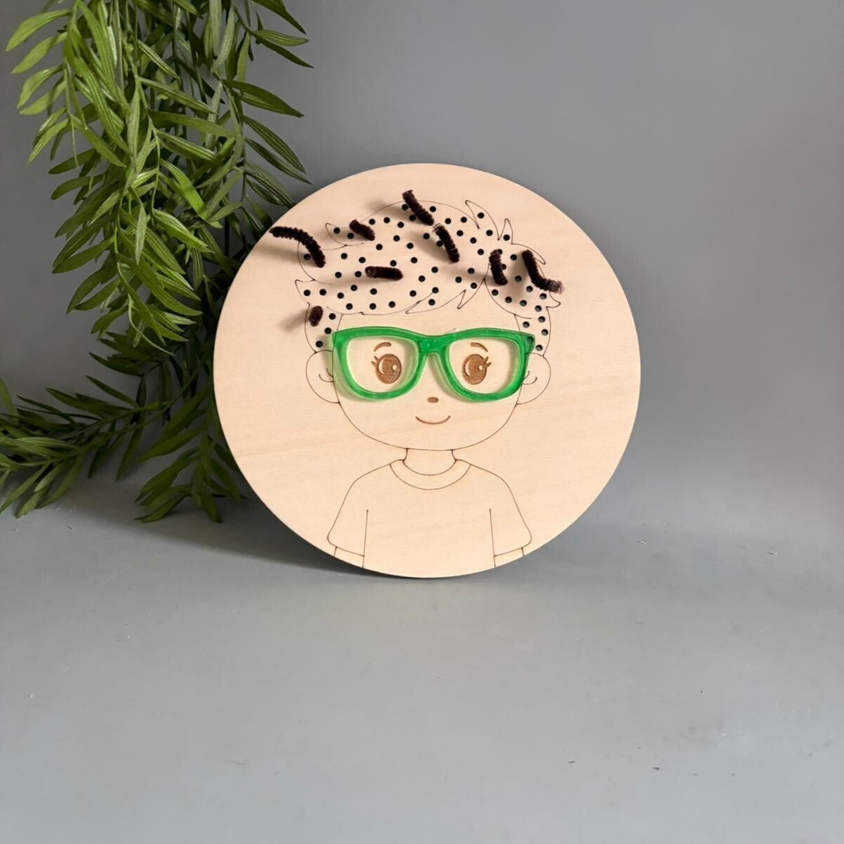 Inleg stapelstein jongen