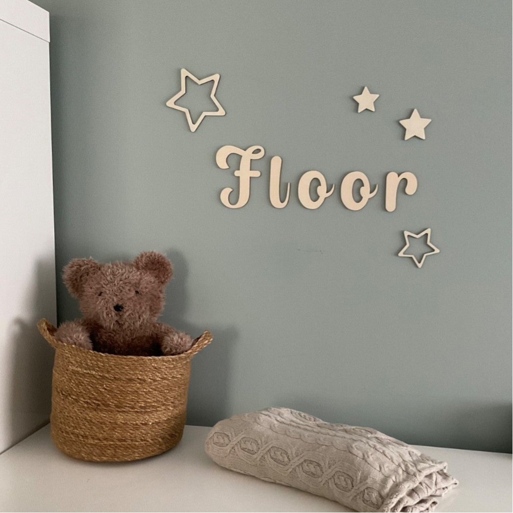 Houten figuren sterren