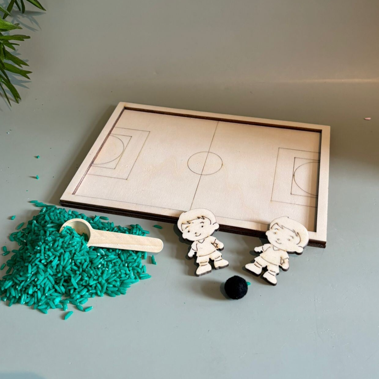 Speelframe voetbalveld