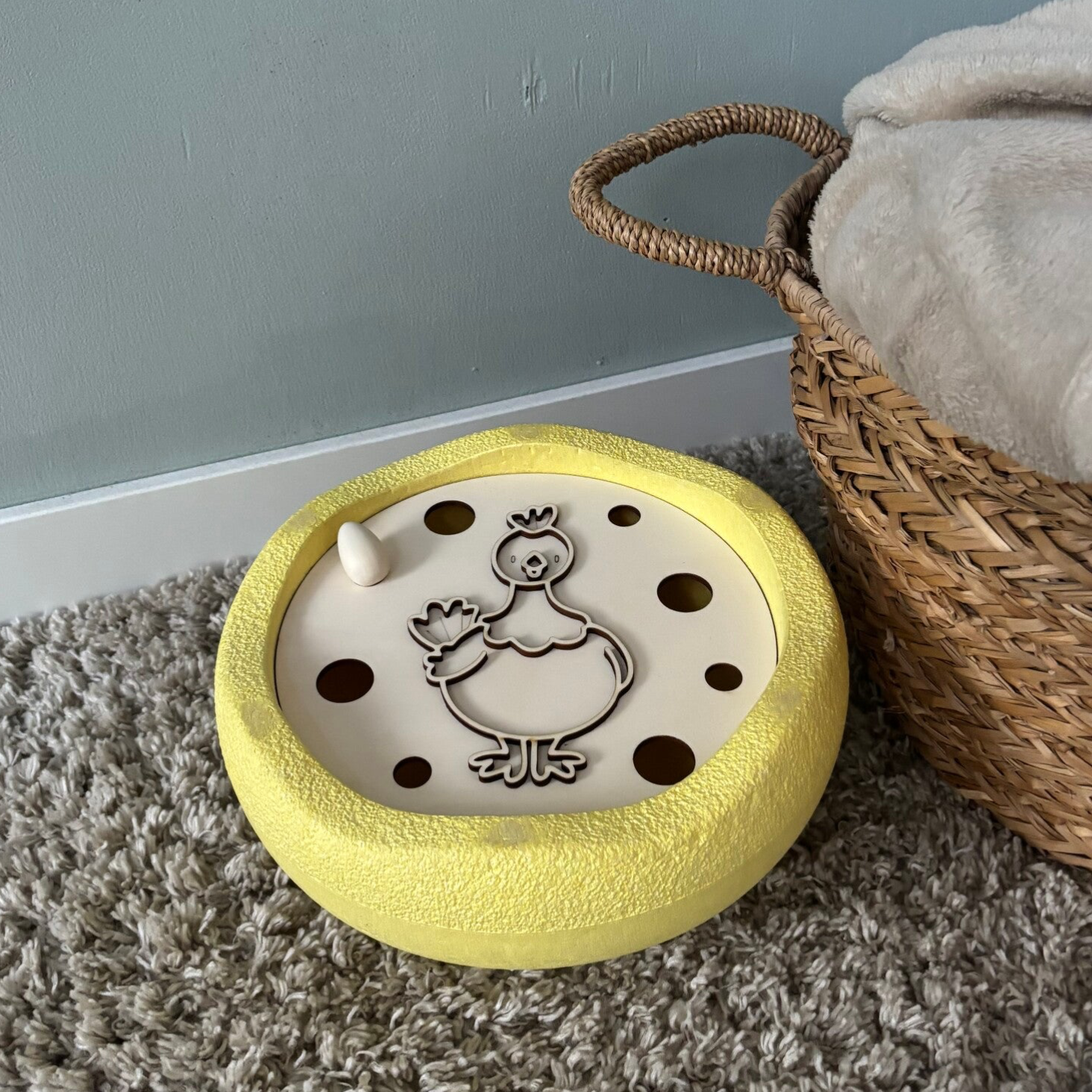 Inleg stapelstein kip