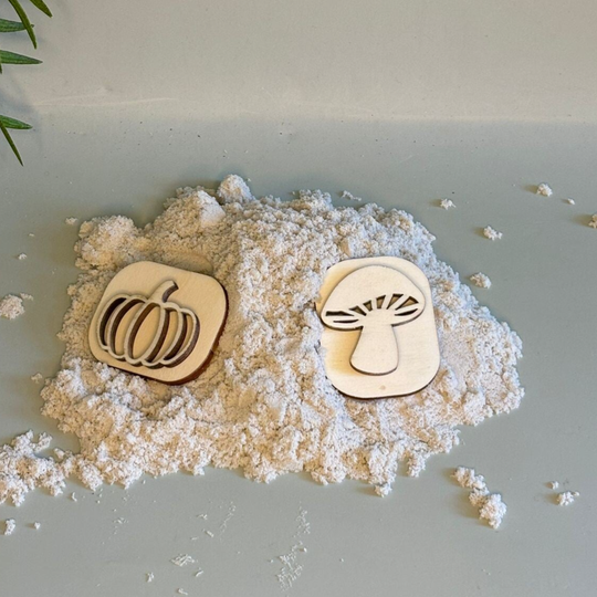 Stempel pompoen&paddestoel