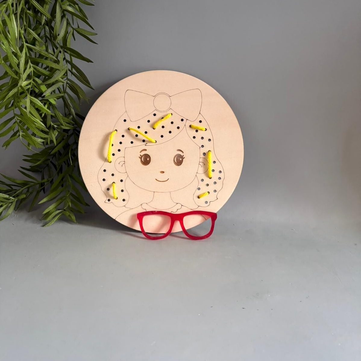 Inleg stapelstein meisje