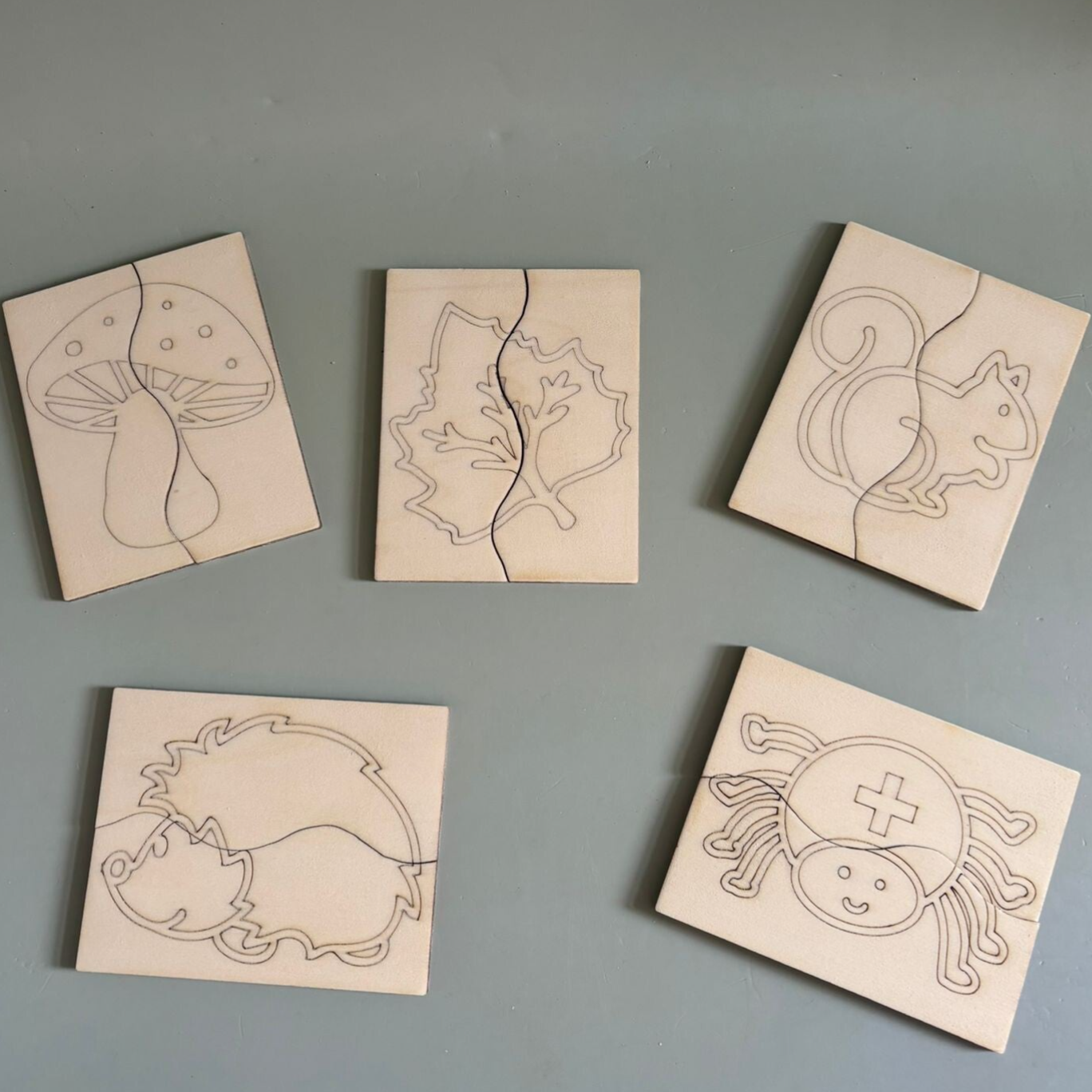 Puzzel thema kaartjes