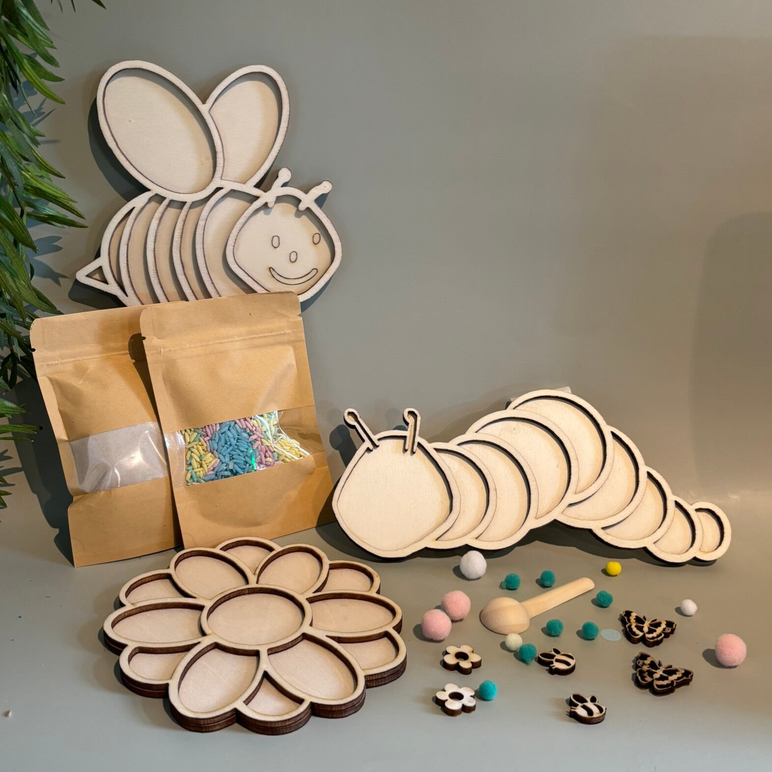 Speelframe set lente