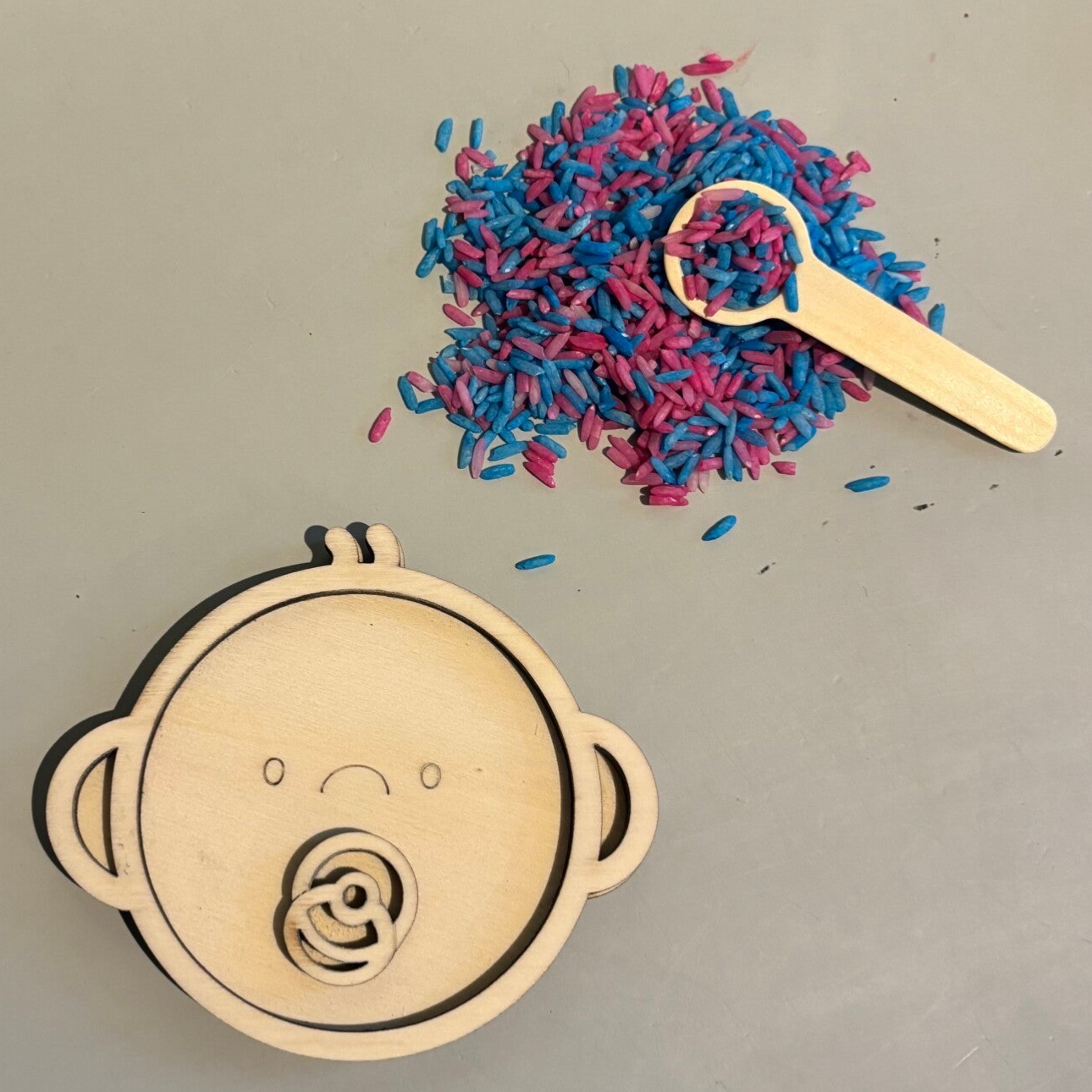 Speelframe babyhoofd