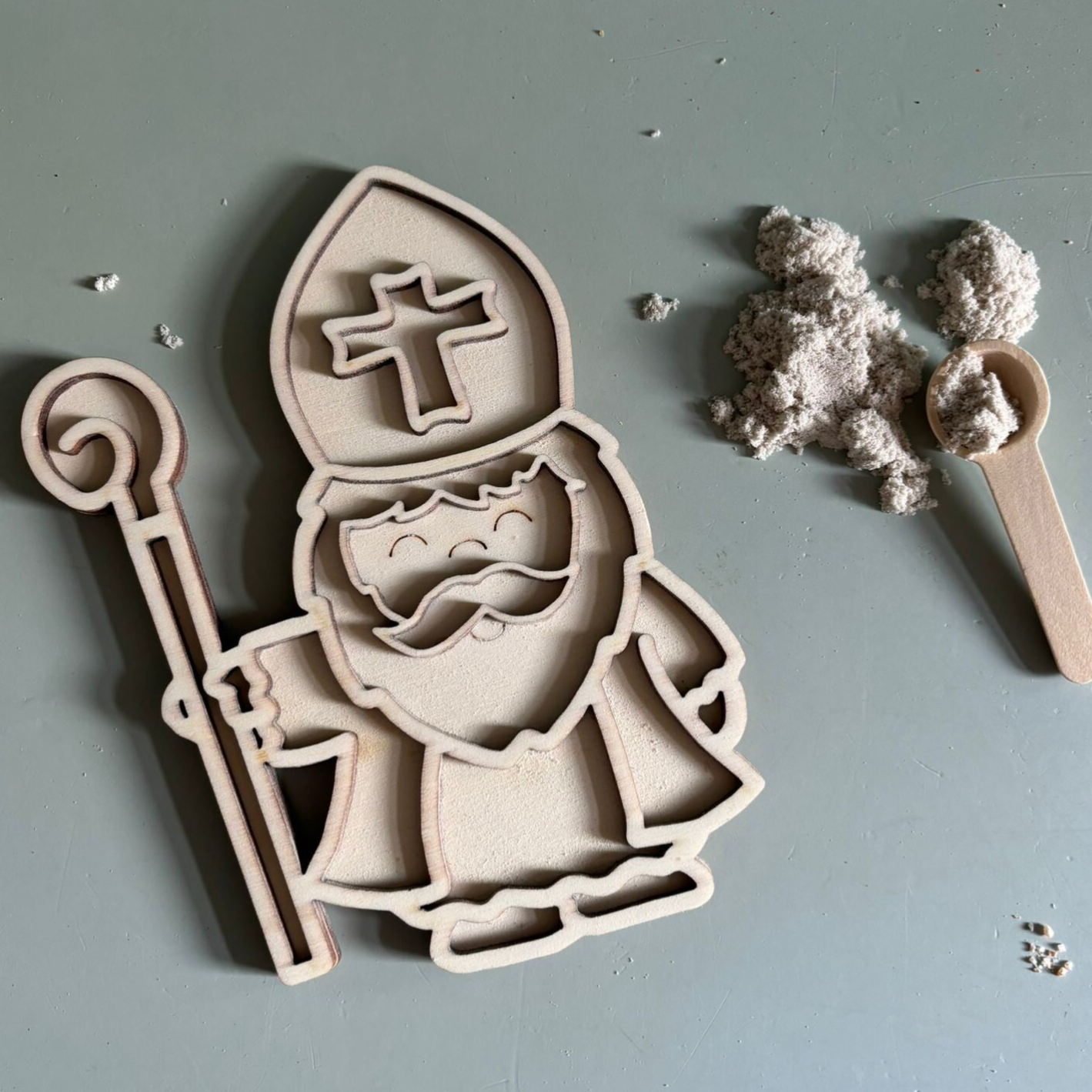 Speelframe Sinterklaas met staf