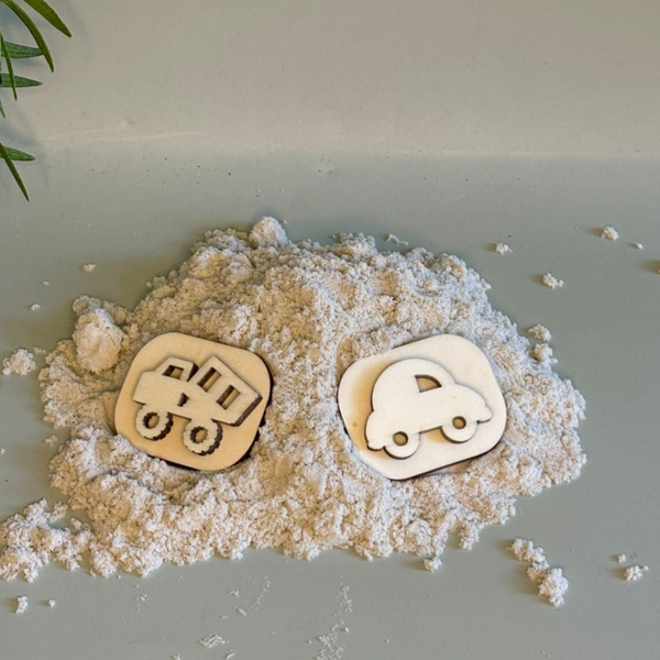 Stempel kiepwagen&auto