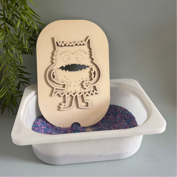 Inleg kleurenmonster