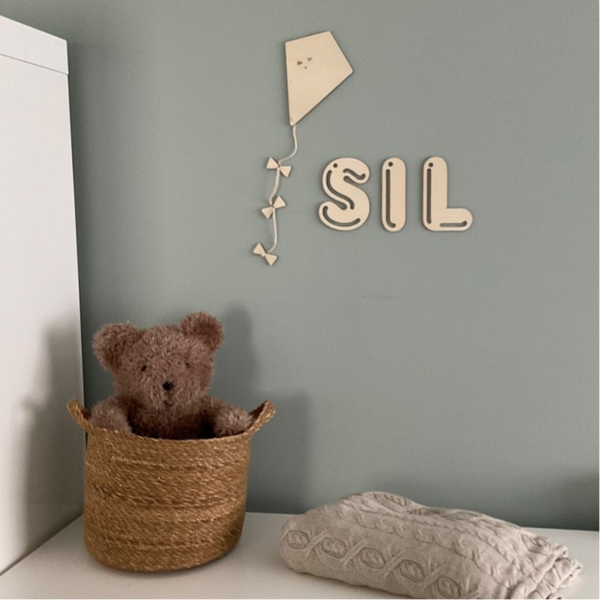 Houten figuur vlieger