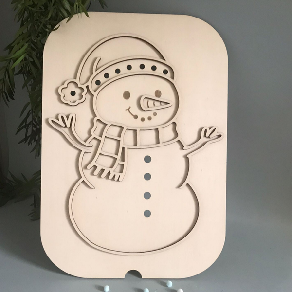 Inleg trofast sneeuwpop