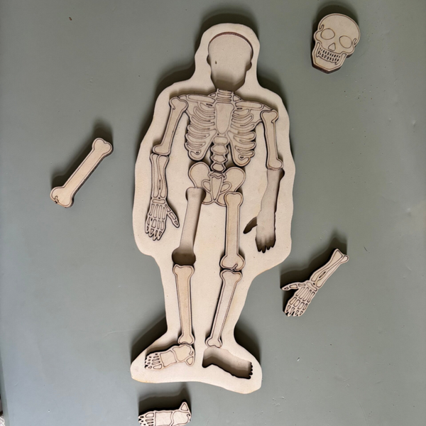 Puzzel skelet