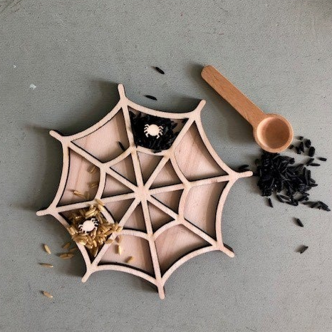 Speelframe spinnenweb