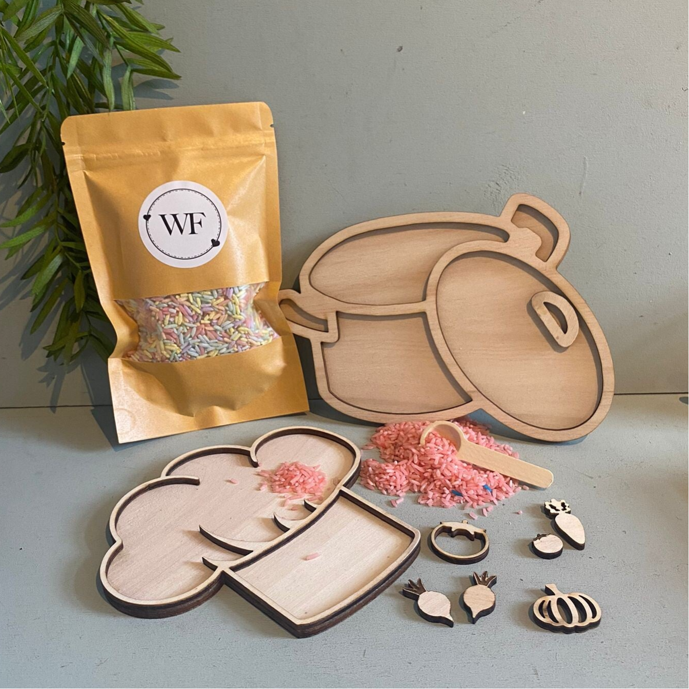 Speelframe set koken