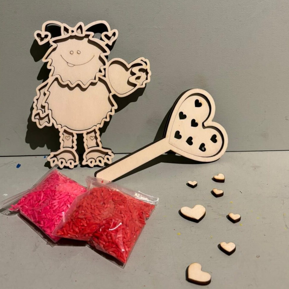 Valentijn set monster