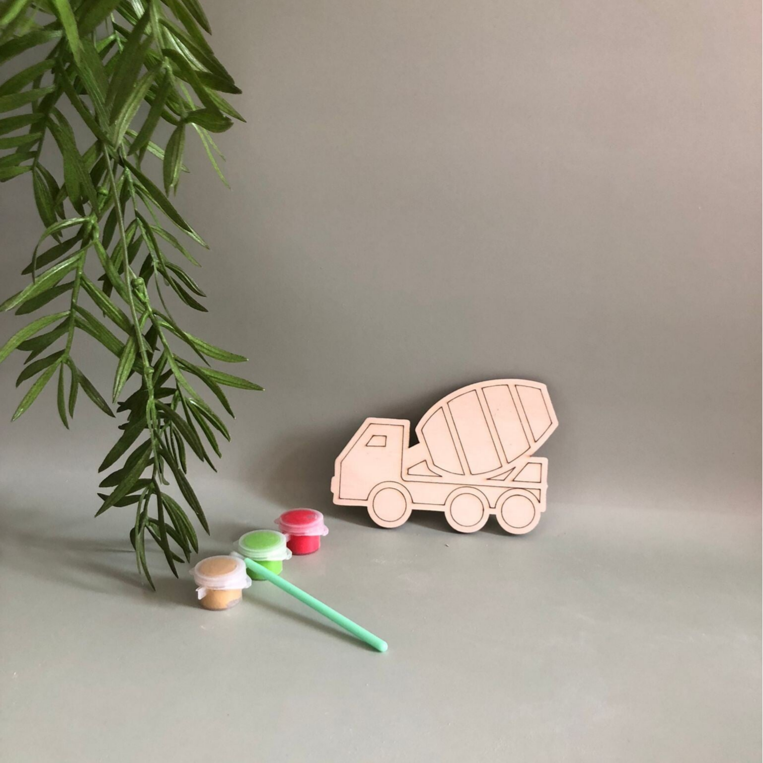 Betonwagen verf setje