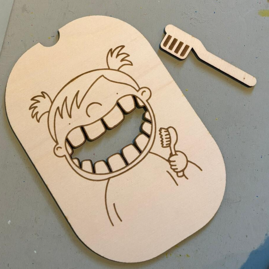 Inleg poets je tandjes