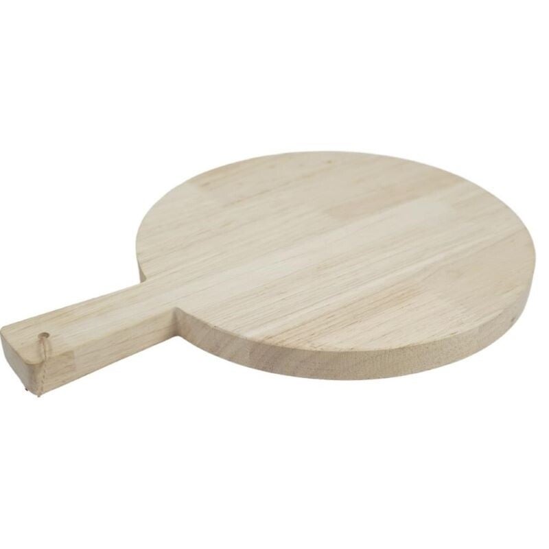 Snijplank rond 35cm handvat