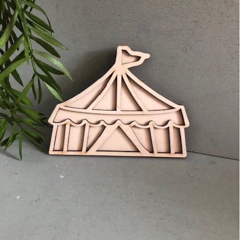 Speelframe circustent