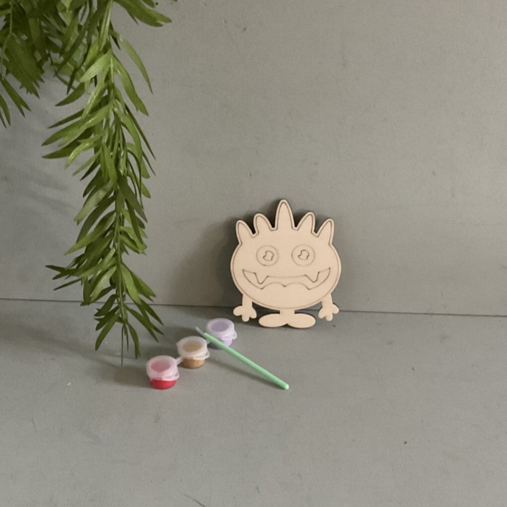 Monstertje verf setje