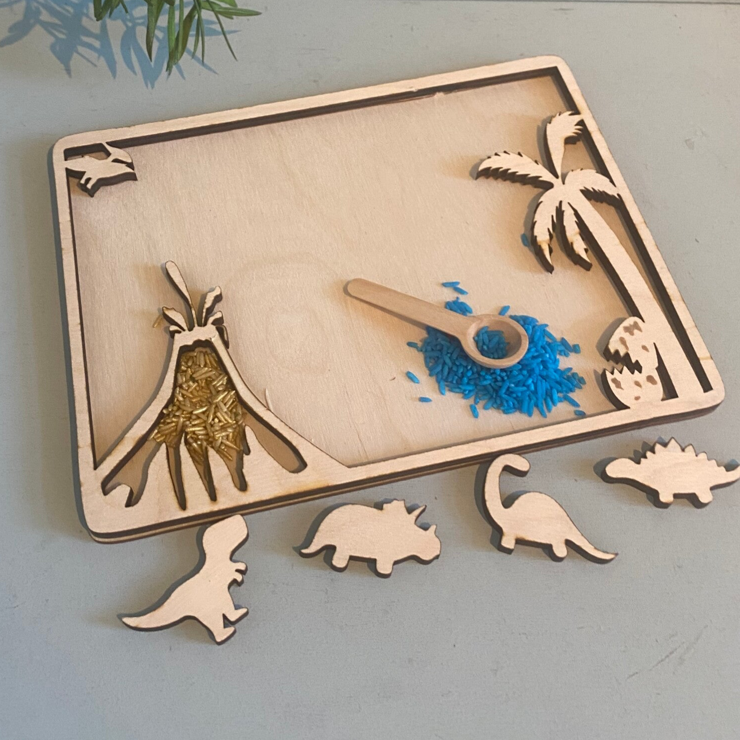 Kleurframe dinosauruswereld