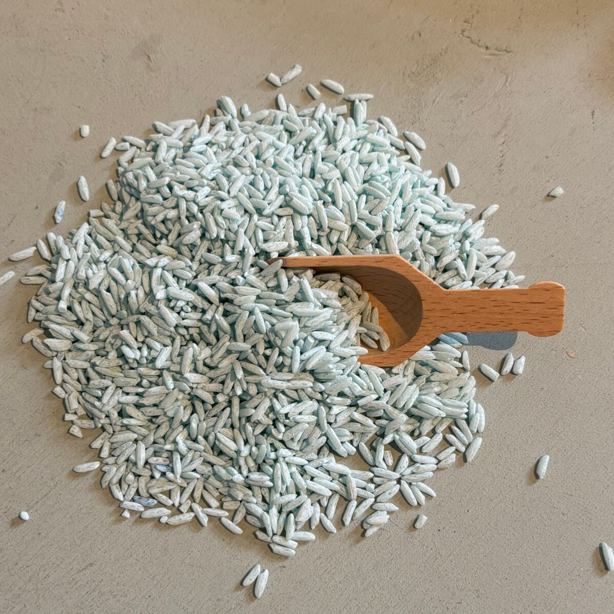 Houten schepje breed 8cm