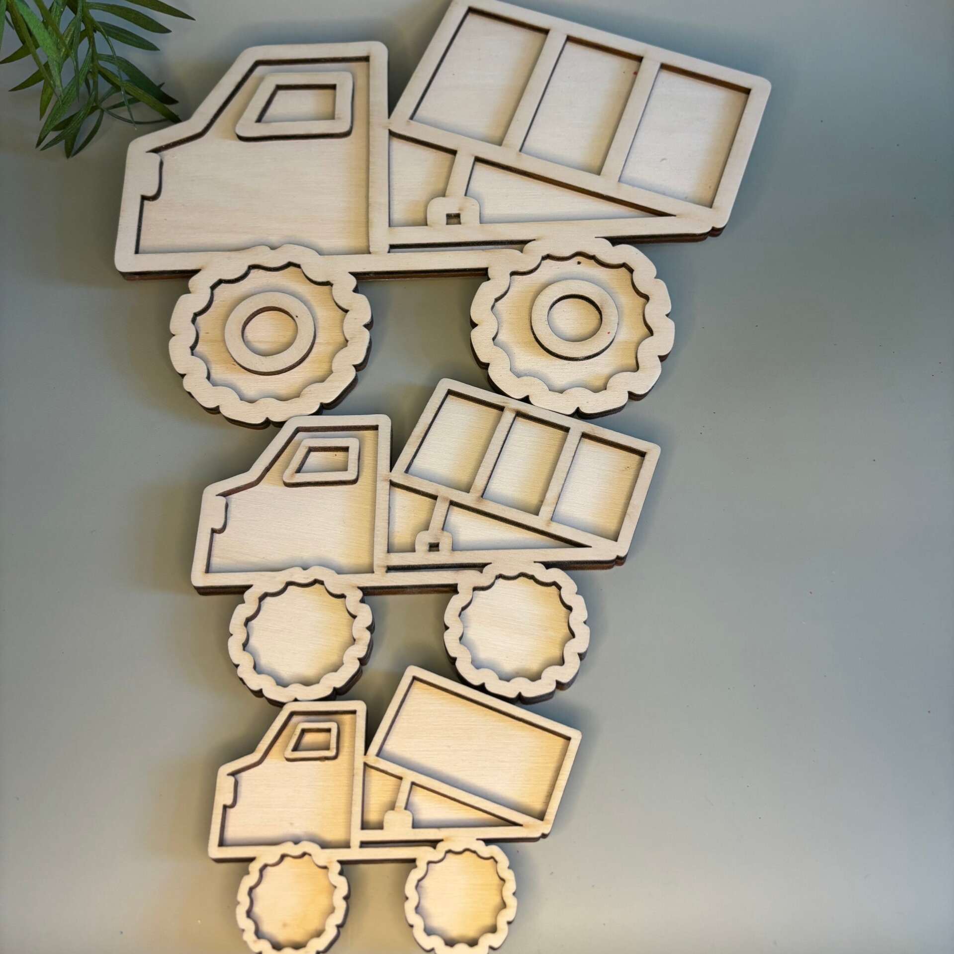 Speelframe kiepwagen