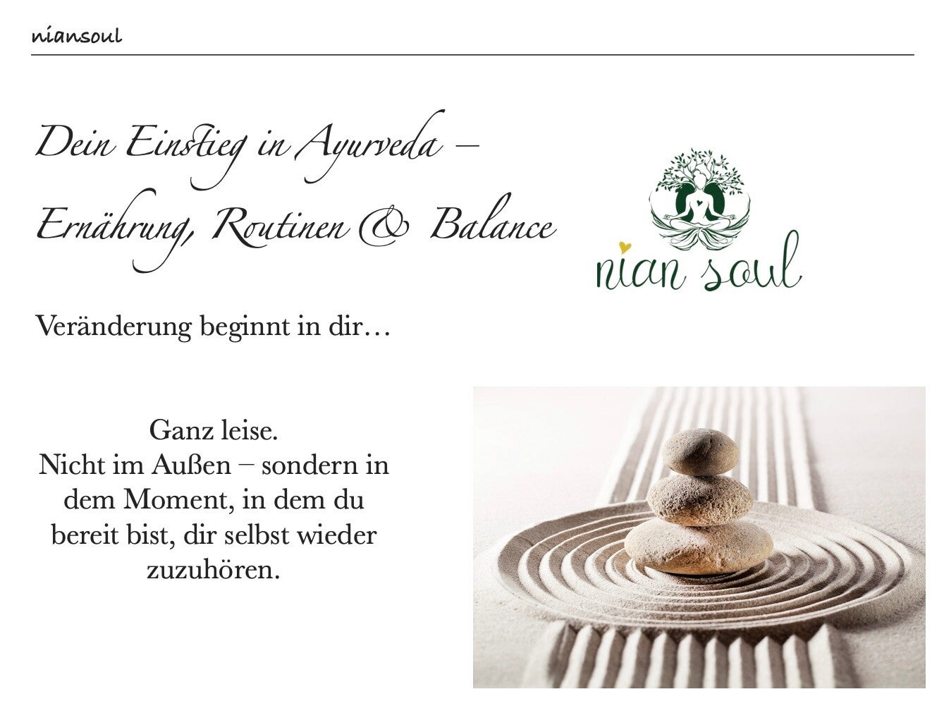 Dein Einstieg in Ayurveda – Ernährung, Routinen & Balance