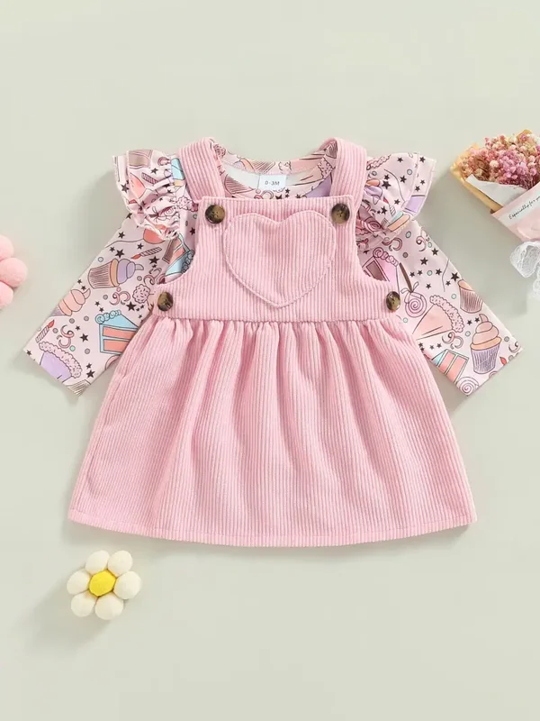 Set van jurk en body Ijsjesliefde